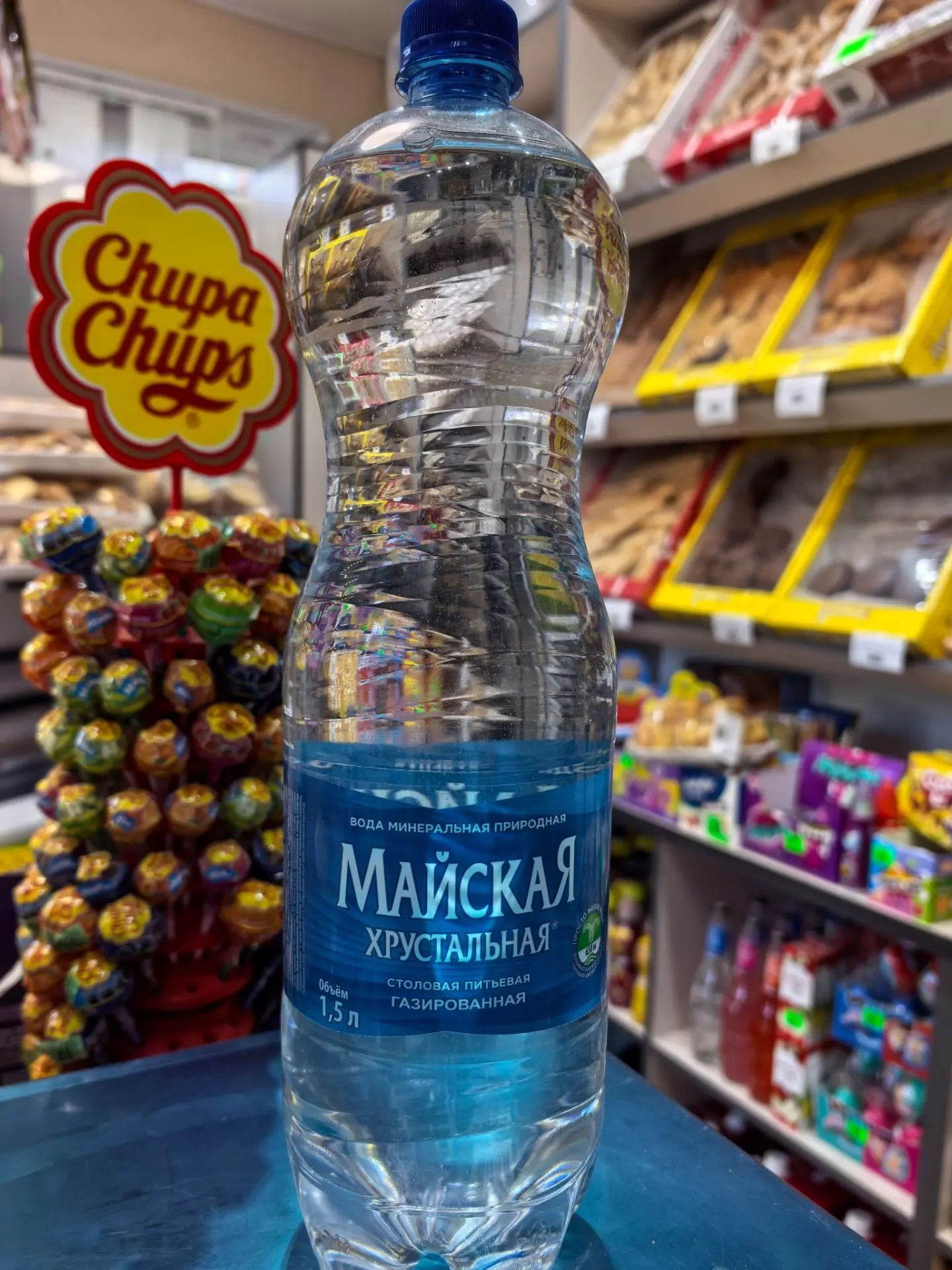 Маяская хрустальная (вода газированная)
